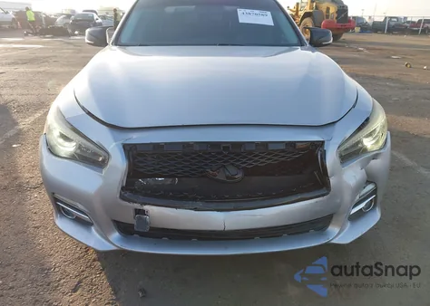 2014 Infiniti Q50 Premium from USA, damaged, VIN JN1BV7AP6EM692735